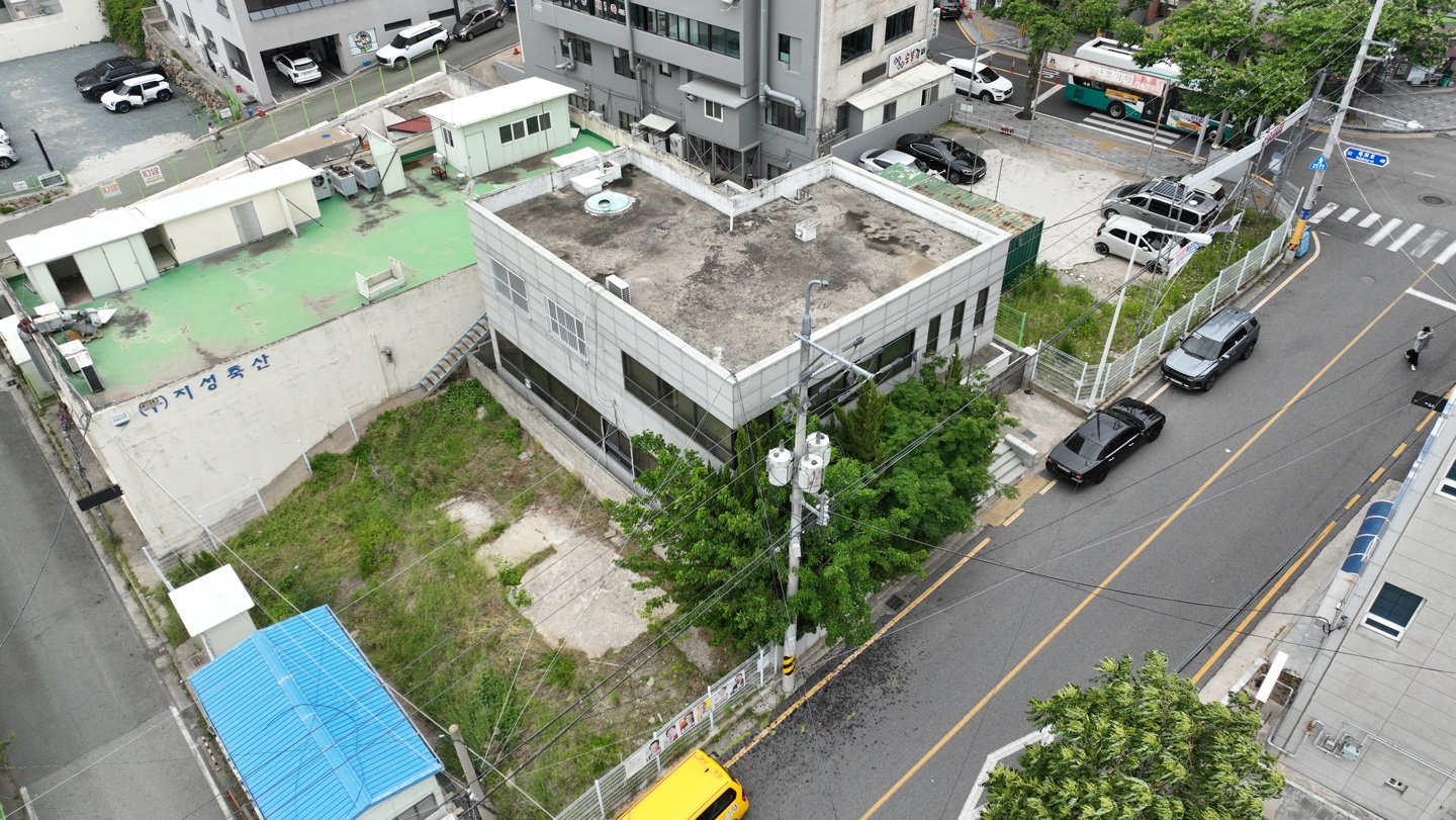 양산시 소재 우체국건물 철거작업