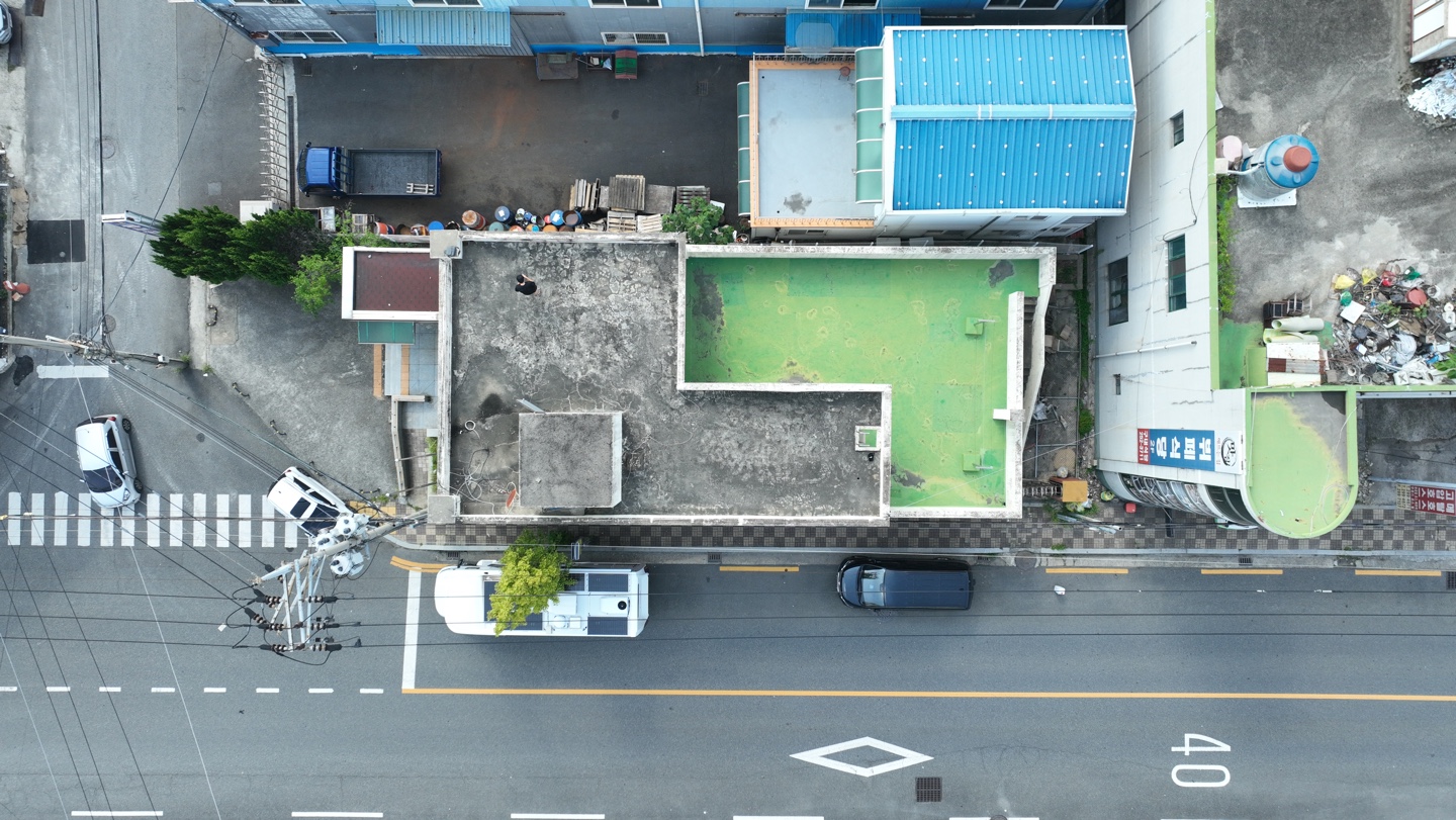 마산 소재 우체국건물 철거작업