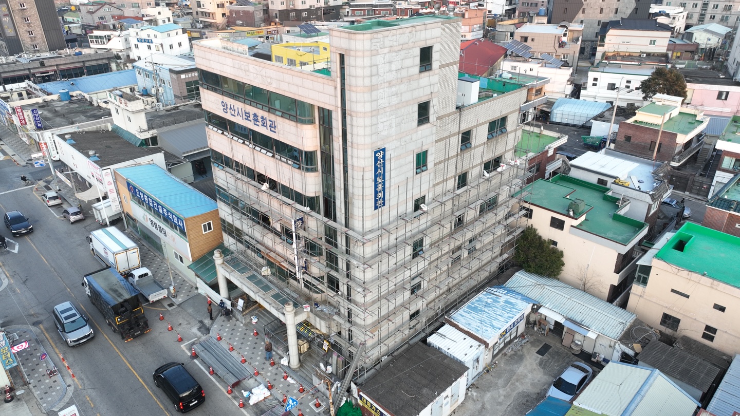 양산소재 5층 건물 철거작업
