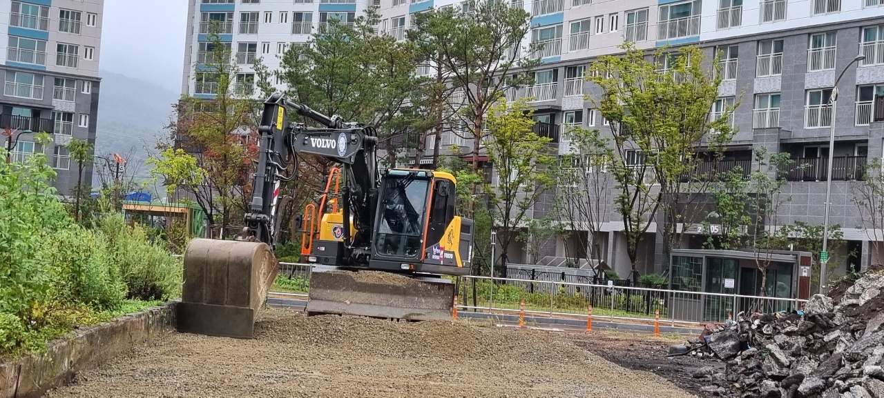 임시공영주차장 조성공사