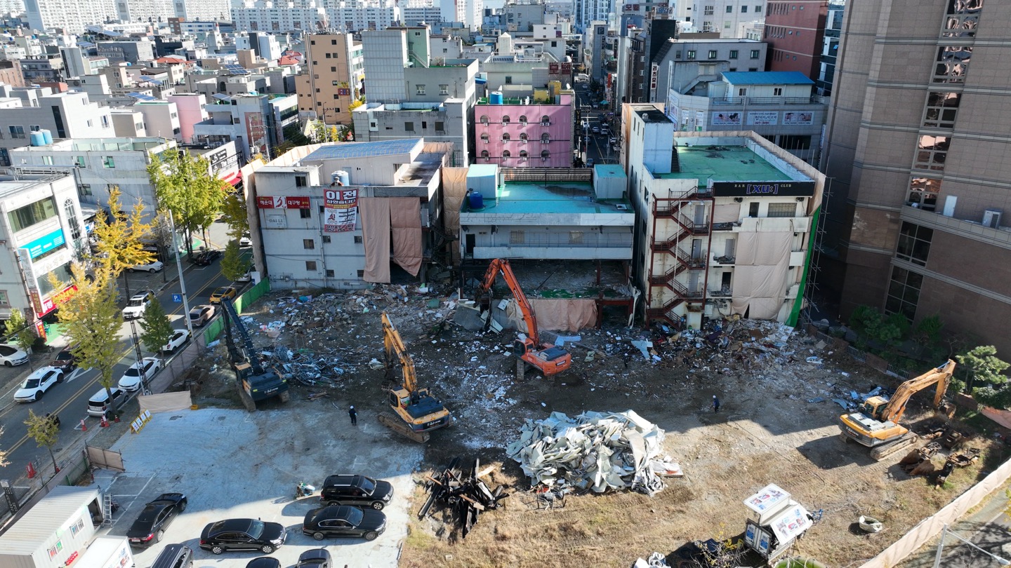 울산 소재 상가건물 철거(동원개발 발주)