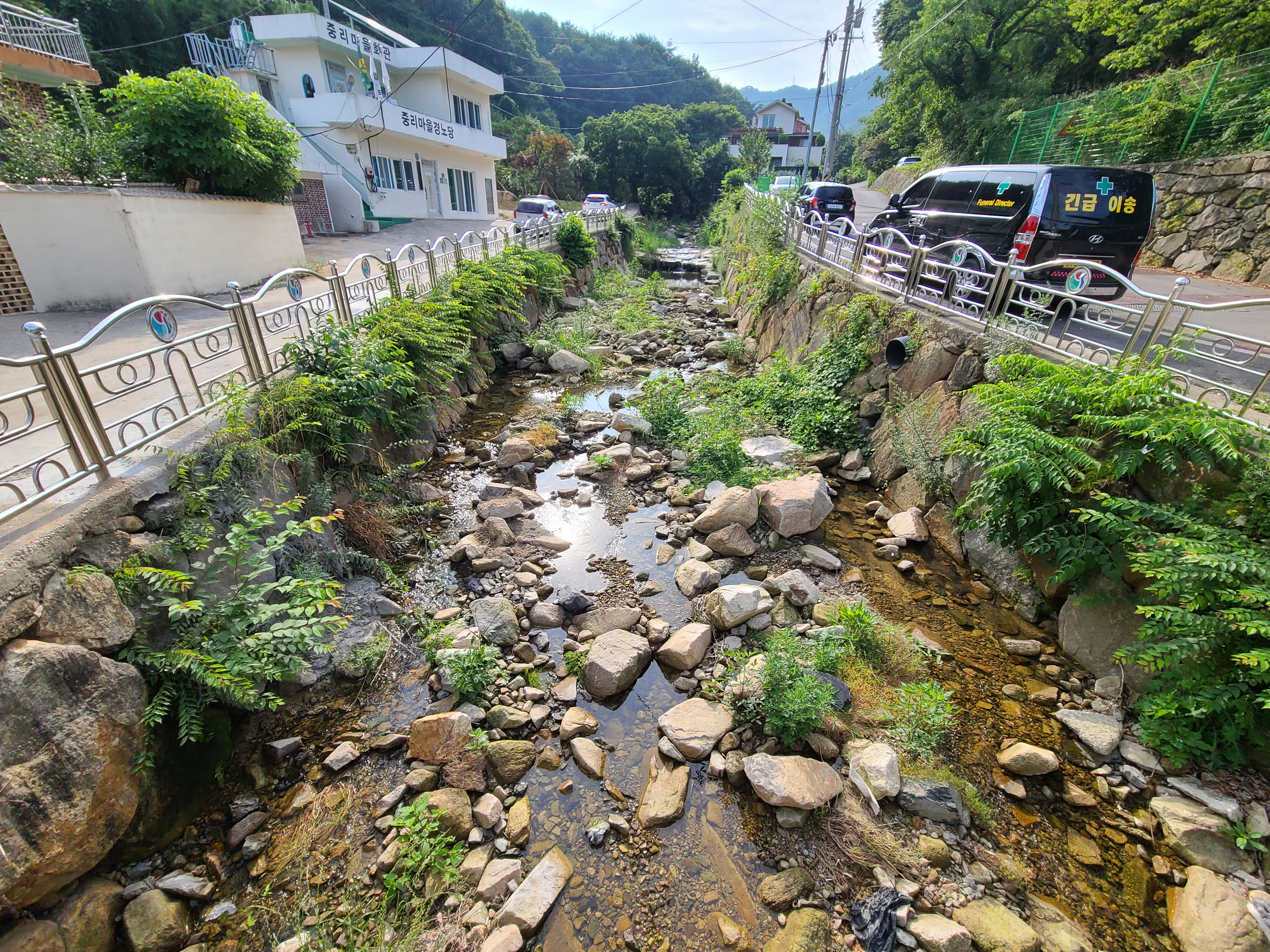 하북면 녹동천 준설공사