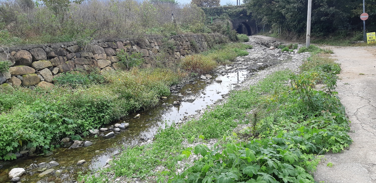 하천준설 (양산 주진천)