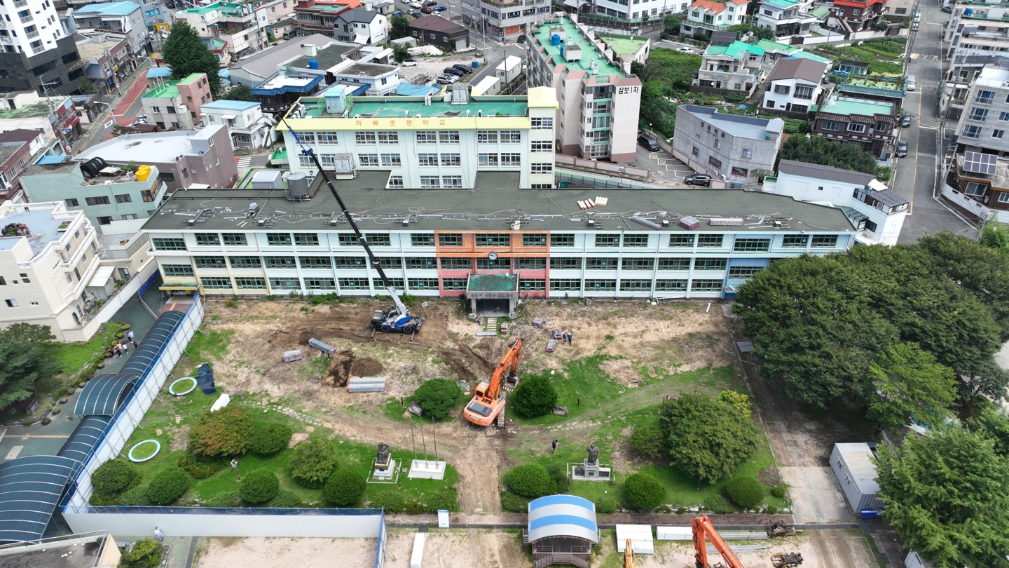 양산시 하북초등학교 그린스마트학교 개축공사
